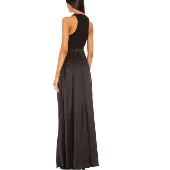 LIKELY Mena Bow High Low Gown in Black NWT REVOLVE Size 12 Dress Formal - Picture 4 of 4